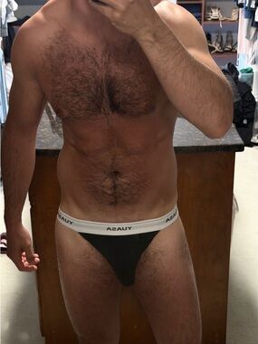 Men's Olive Green Sport Brief